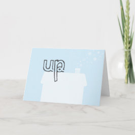 Cartão De Festividades Up on a Rooftop Christmas Card Puzzle