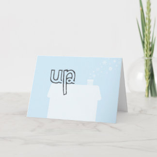 Cartão De Festividades Up on a Rooftop Christmas Card Puzzle