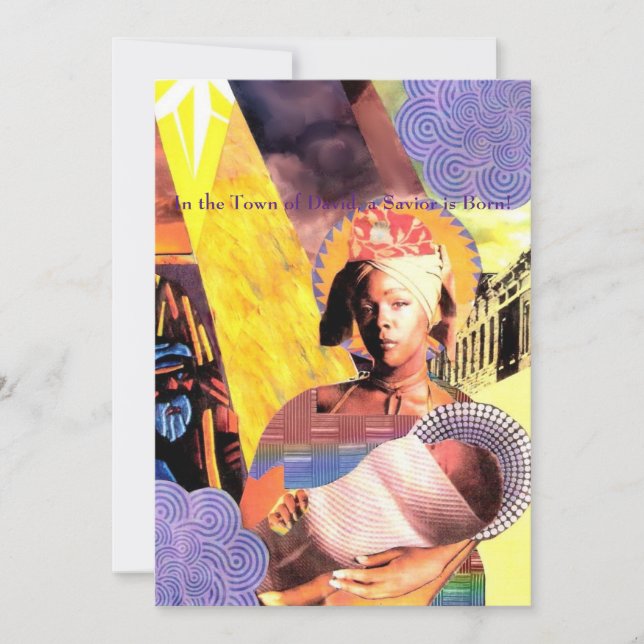 Cartão De Festividades Urban Madonna  Postcard (Frente)