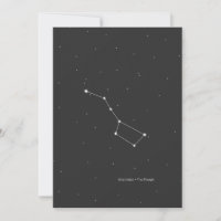 Ursa Major, constelação 'O Voo'