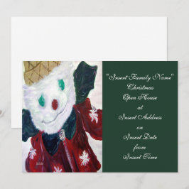 Cartão De Festividades Urso Tilintante