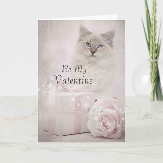 Cartão De Festividades Valentine card (Frente)