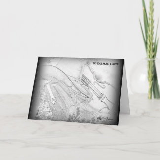 Cartão De Festividades Valentine Card for the Cowboy