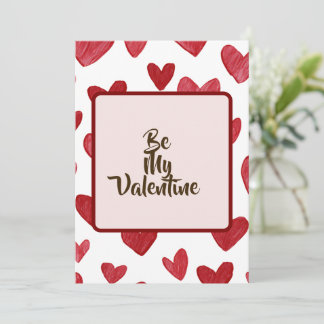 Cartão De Festividades Valentine Greeting Card for Loved Ones