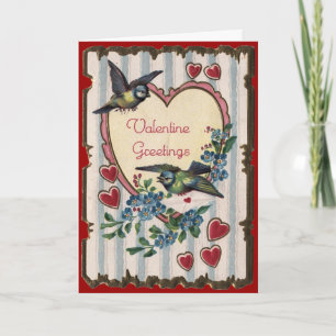 Cartão De Festividades Valentine Greetings
