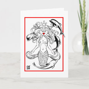 Cartão De Festividades Valentine: "MERMAID DANCE #5"