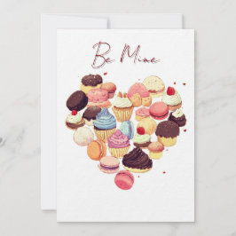 Cartão De Festividades Valentine Sweet Heart Greeting Card – Be Mine 