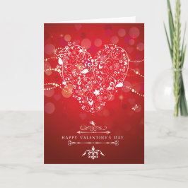 Cartão De Festividades Valentines Card
