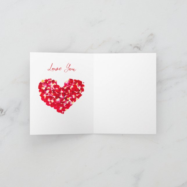 Cartão De Festividades Valentine's Day (Interior)