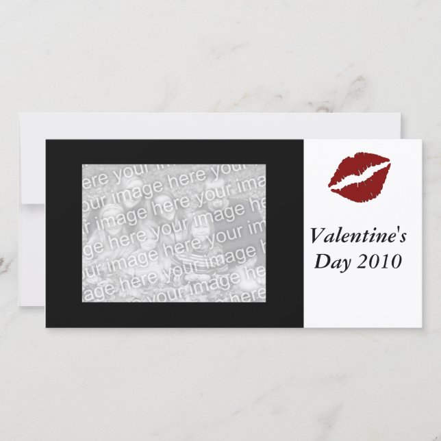 Cartão De Festividades Valentine's Day 2010 Photo Card (Frente)