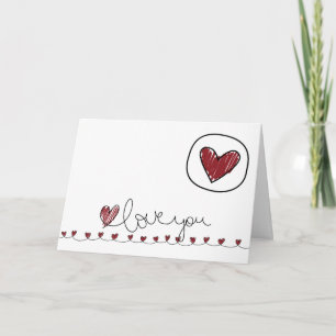 Cartão De Festividades Valentines Day Card