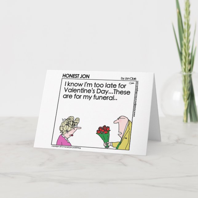 Cartão De Festividades Valentine's Day card (Frente)