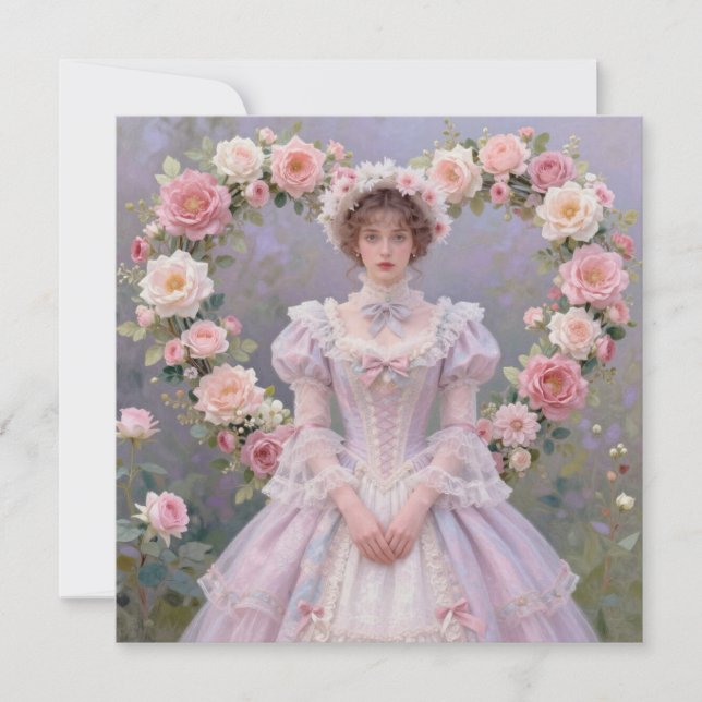 Cartão De Festividades Valentines Day Card by DarkerButOlder 4 (Frente)