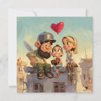 Cartão De Festividades Valentines Day Card by Roombirth 1 Pixlyne