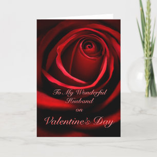 Cartão De Festividades Valentine's Day Card for your Husband