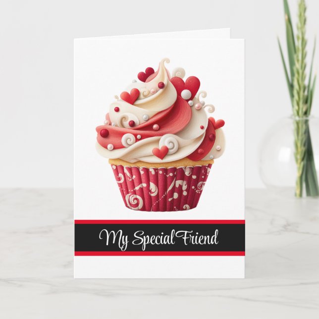 Cartão De Festividades Valentine's Day Card-My Special Friend  (Frente)