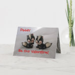Cartão De Festividades Valentines Day Daddy Card by Janz<br><div class="desc">Artistic Greeting Cards by Janz © 2008-2019 Jan Fitzgerald. All rights reserved. Graphic Design,  Artwork,  and Photography by Jan and Michael Fitzgerald.</div>