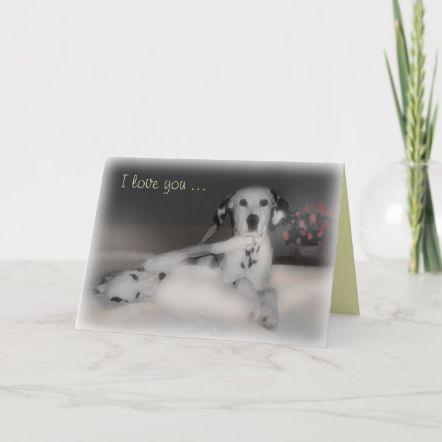 Cartão De Festividades Valentine's Day Dals ~ Greeting Card (Frente)