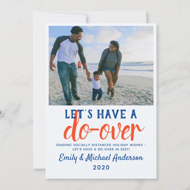 Cartão De Festividades Vamos fazer mais sobre os feriados modernos FOTO 2 (Frente)