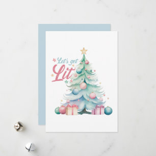 Cartão De Festividades Vamos Lit