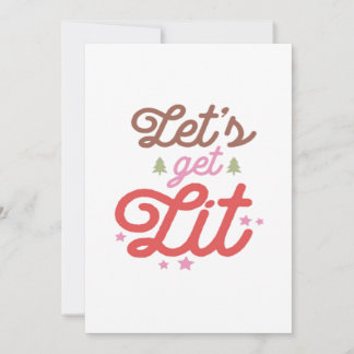 Cartão De Festividades Vamos Sai, Natal