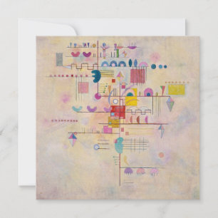Cartão De Festividades Vasily Kandinsky - Graceful Ascent