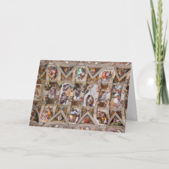 Cartão De Festividades vatican seasons greetings (Frente)