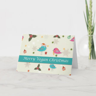 Cartão De Festividades Vegan Christmas Gifts