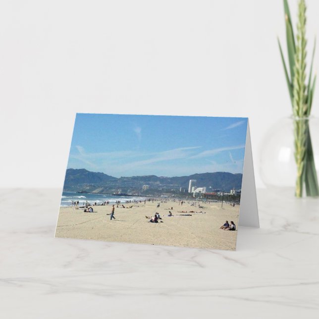 Cartão De Festividades Veneza Califórnia (Frente)