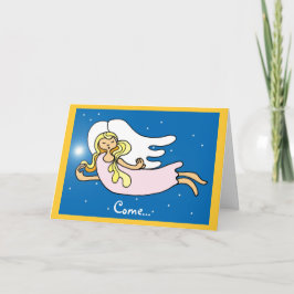 Cartão De Festividades Venha...