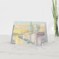 "Venice Watercolor Sketch/Itália"