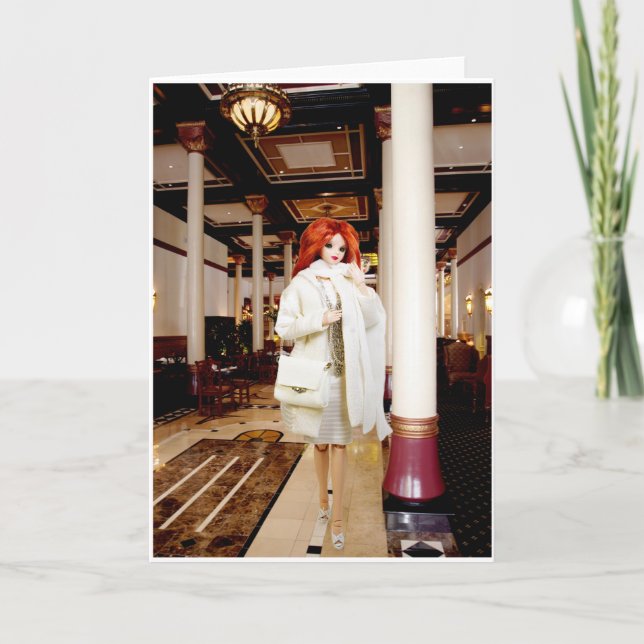 Cartão De Festividades Verdi"s New Year, Driskill Hotel, Austin (Frente)