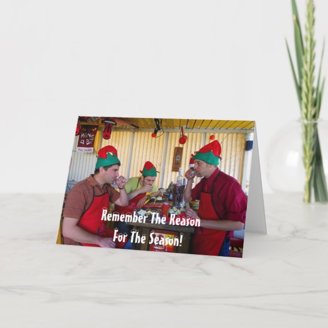 Cartão De Festividades Very Fun Christmas Greeting Card! (Frente)