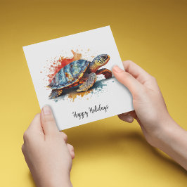 Cartão De Festividades Viajante Vibrante, personalizado