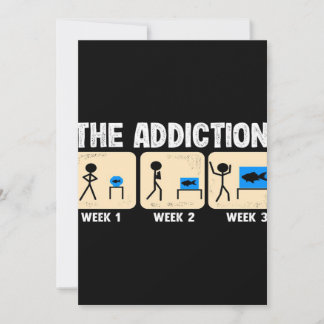 Cartão De Festividades Vício de Aquário |Aquário Colorido