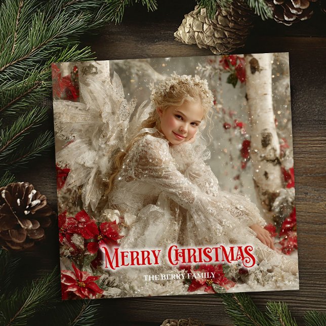 Cartão De Festividades Victorian angelic angel printable festive greeting (Victorian angelic angel printable festive greeting)