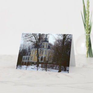 Cartão De Festividades Victorian invernal