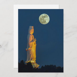 Cartão De Festividades Vida, Meditação e Compaixão de Buda