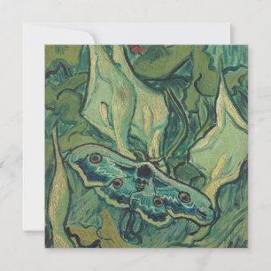 Cartão De Festividades Vincent Van Gogh - Excelente Peacock Moth