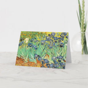 Cartão De Festividades Vincent Van Gogh - Irrises