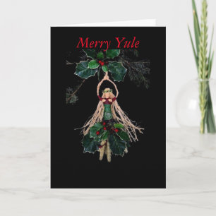 Cartão De Festividades Vine Yule greetings card