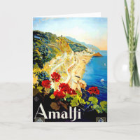 Vintage Amalfi Itália Europe Viagem