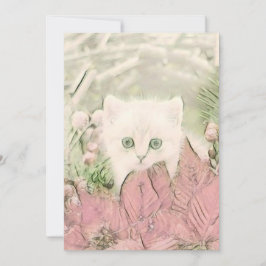 Cartão De Festividades Vintage Cachorro de Natal Cachorro