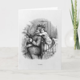 Cartão De Festividades Vintage Christmas