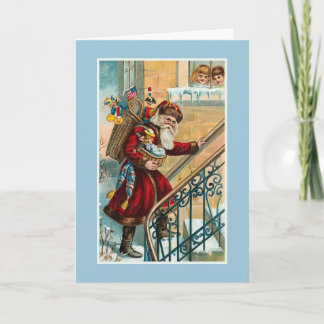 Cartão De Festividades "Vintage Christmas Card"