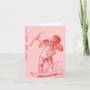 Cartão De Festividades Vintage Cupid