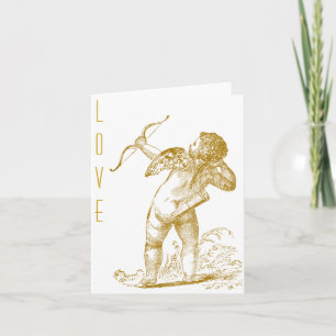 Cartão De Festividades Vintage Cupid