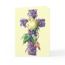 Vintage Easter Blessings Card - Religious