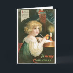 Cartão De Festividades Vintage Felry Christmas Card - Amizade<br><div class="desc">natais vintages e Anos novos Saudação. Cartões De Natal Da Moda Antiga. cartões de natal para as pessoas que você ama. Sinta-se livre para mudar as palavras dentro para refletir sua própria personalidade especial.</div>