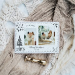 Cartão De Festividades Vintage Felry Christmas Doodle Photo<br><div class="desc">Capturar a magia da estação com um cartão de feriado "Unique Vintage Doodle". Este charmoso design combina elementos nostálgicos, inspirados na vintagem com rabiscos desenhados à mão, enquadrando sua querida foto em um estilo caprichoso, artístico. Apresentando modos clássicos de férias, como flocos de neve, ornamentos e cores retrorreflectoras ocas e...</div>